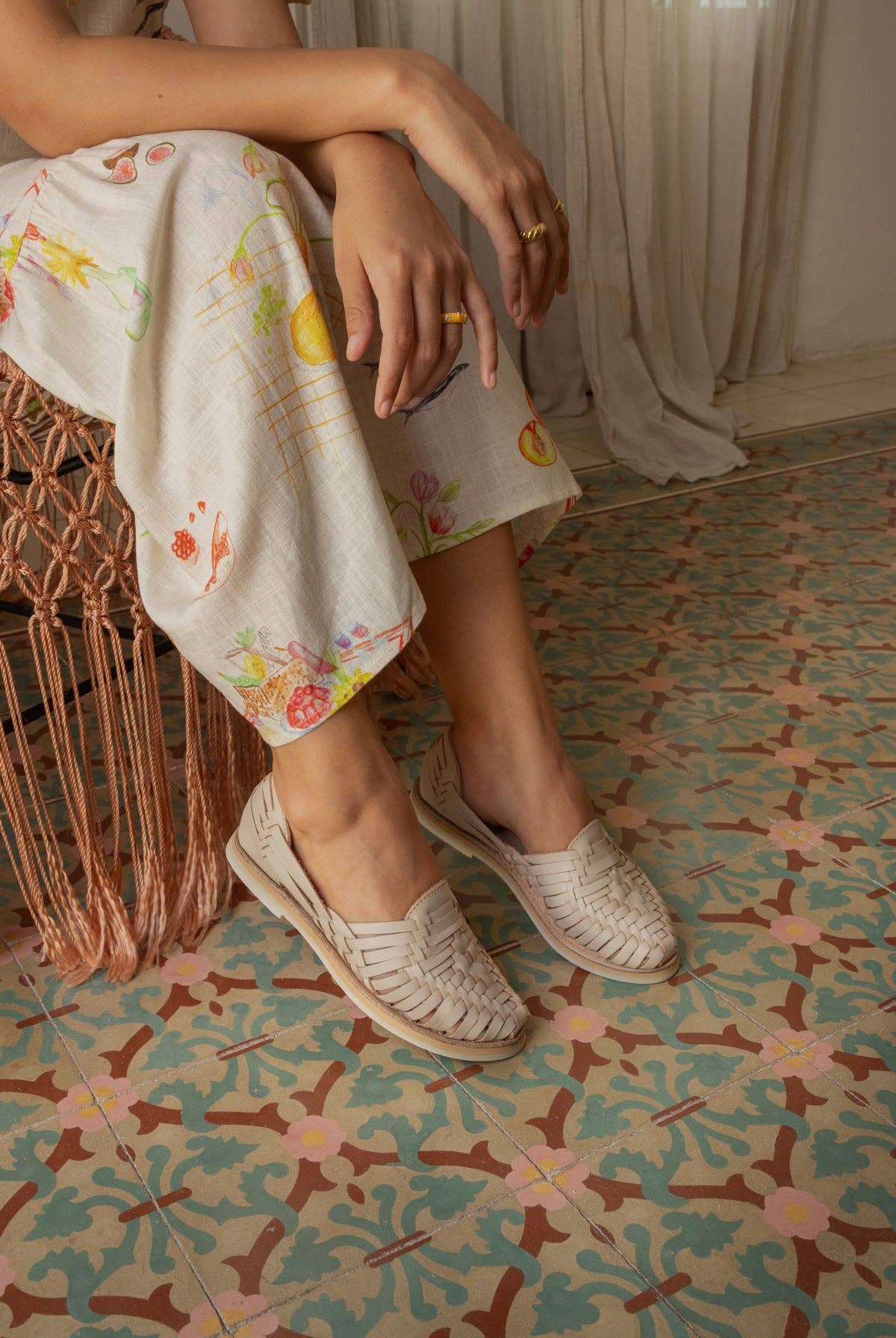 Sisal sandals