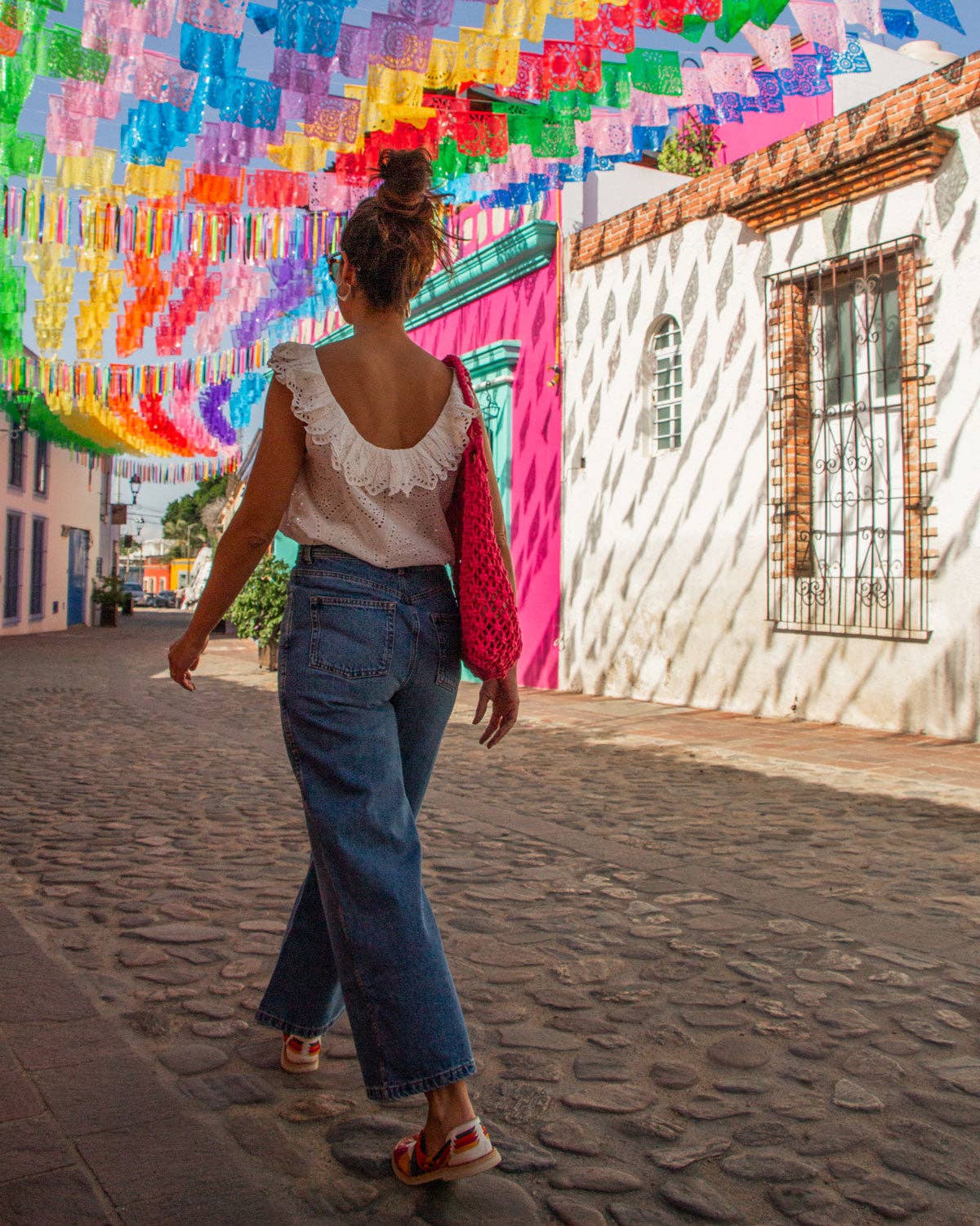 Alebrije - Brightly Coloured Huarache Sandal
