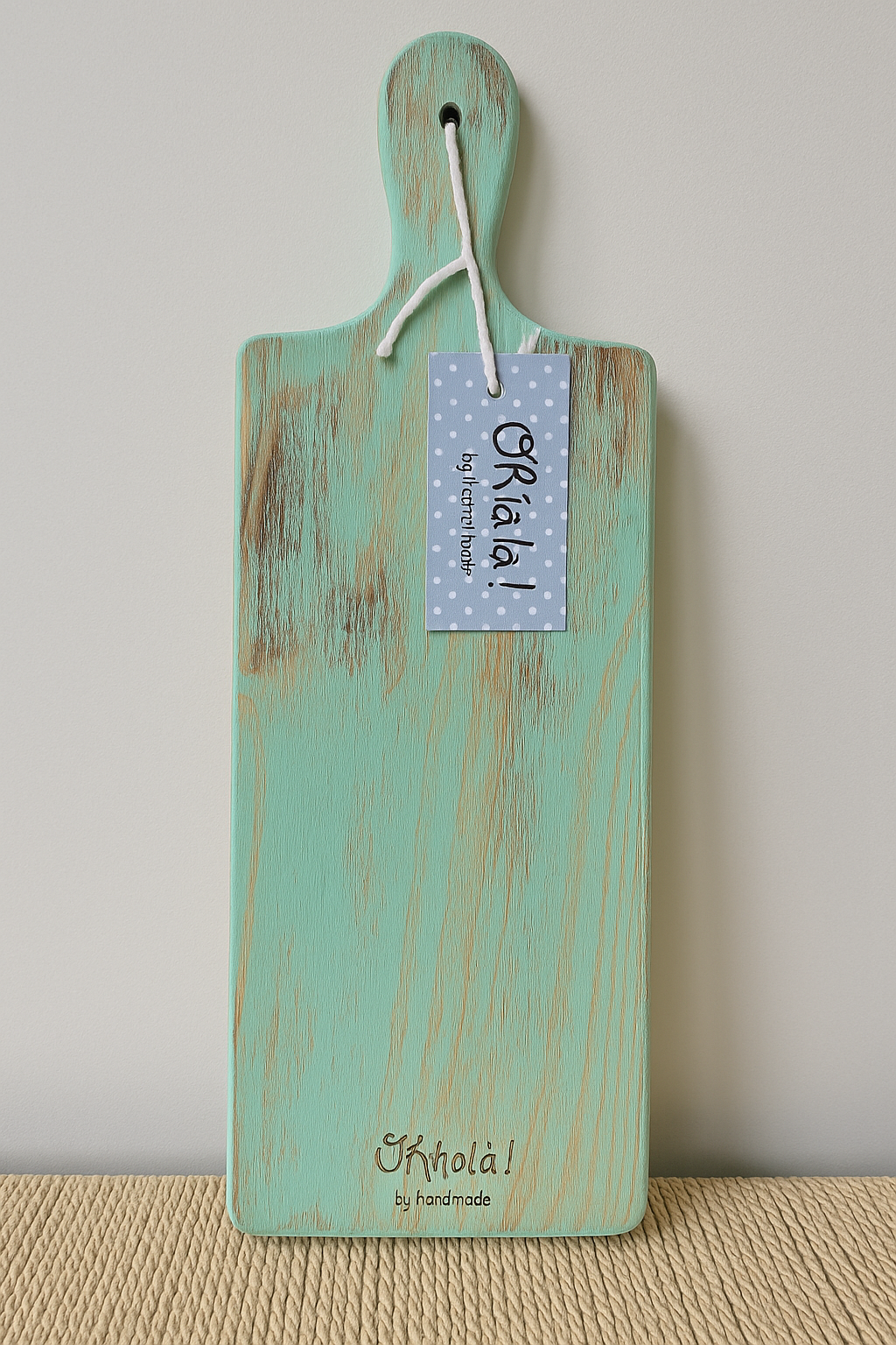 Tabla de servir de madera 55 x 14 cm