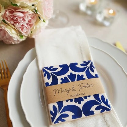 Wedding Favours - Portuguese Tiles