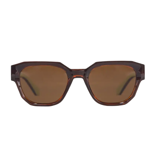 Ola Wave Brown Jelly Mint Mix Sunglasses
