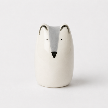 Little Wolf Amulet of Courage – Handmade Symbol of Strength & Growth