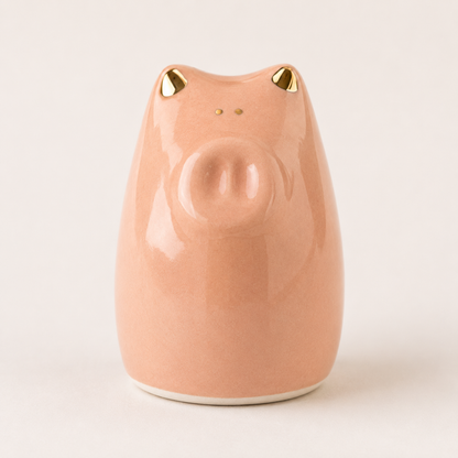 Fortune Pig Amulet - Gold