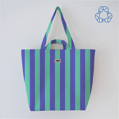 Bold Stripe Tote Bag