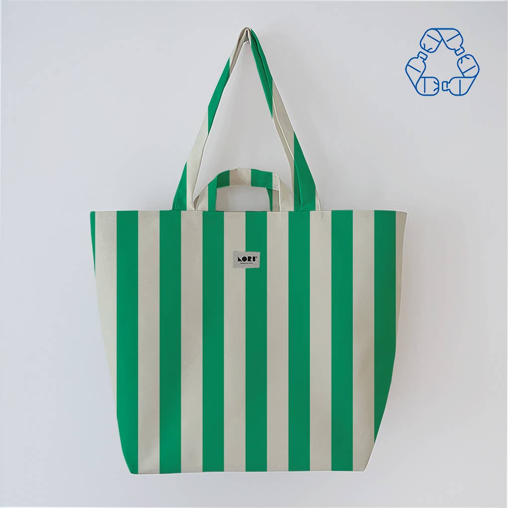Bold Stripe Tote Bag