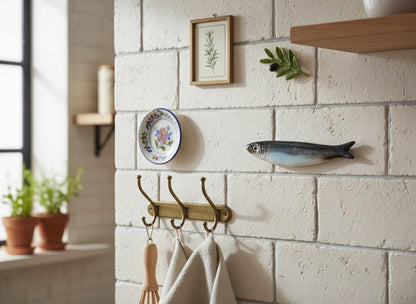 Portuguese Ceramic Sardine Wall Decor