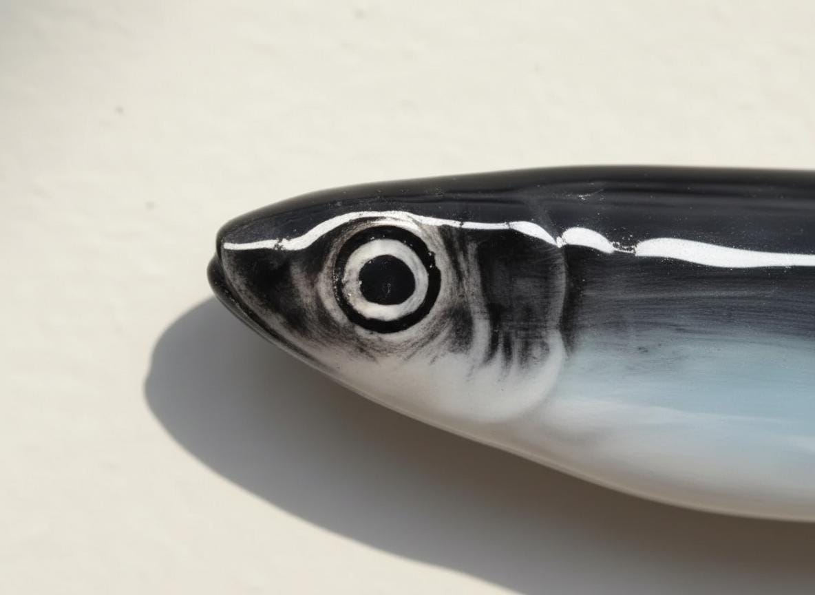 Portuguese Ceramic Sardine Wall Decor