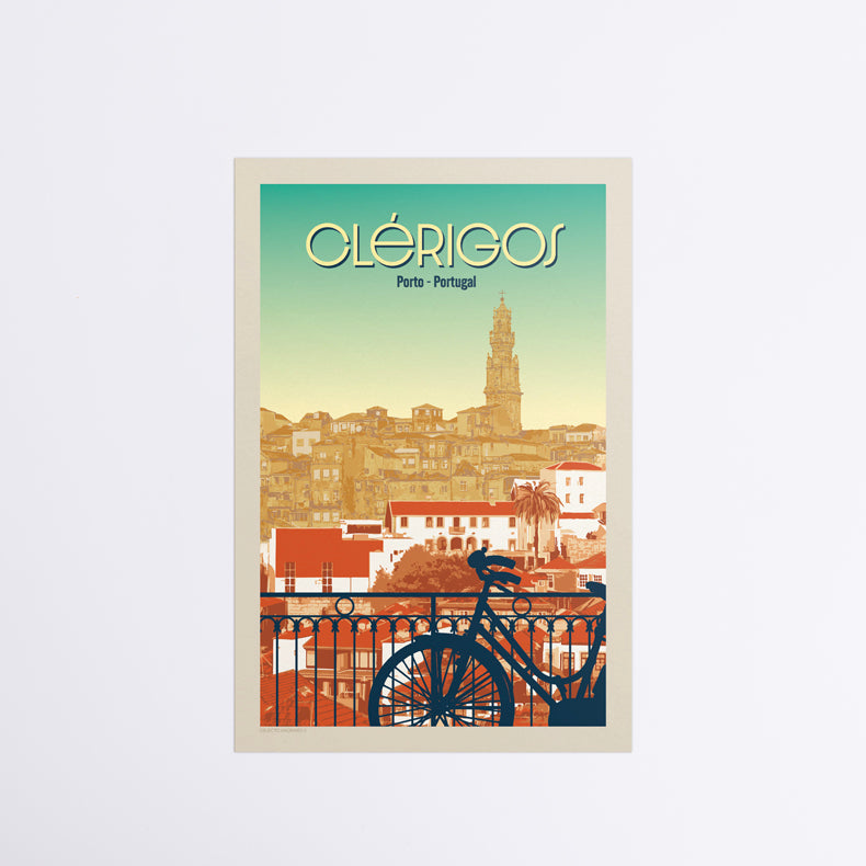 Clerigos Porto Poster