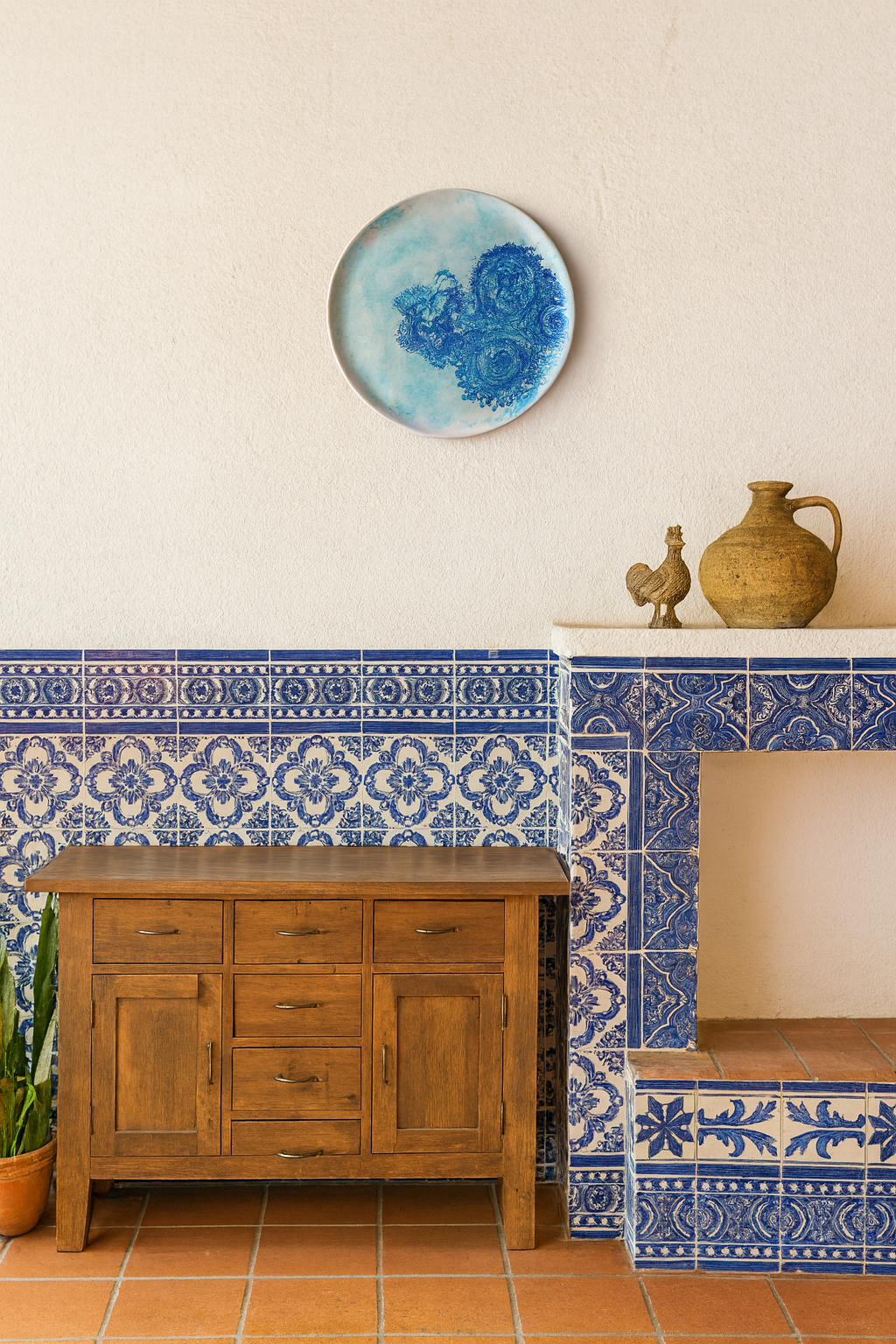 Prato Decorativo Wall Art 33cm - Boho # 2