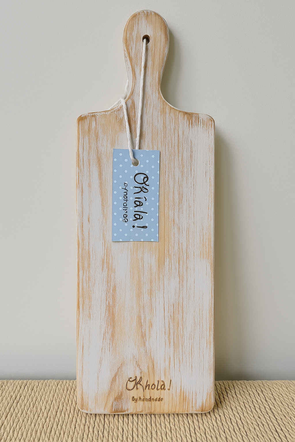 Tábua de servir de madeira 55 x 14cm