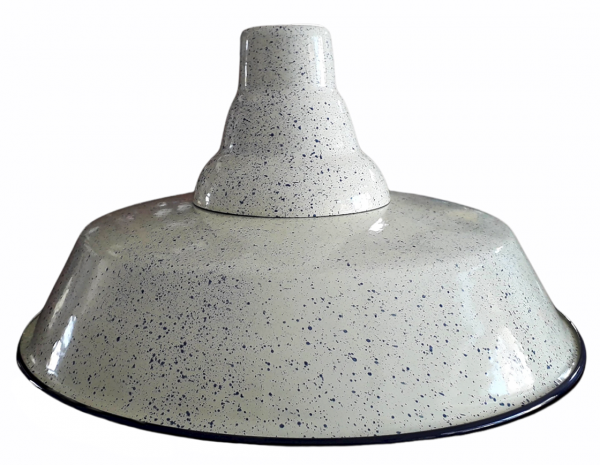 Enamelled Industrial Pendant Light