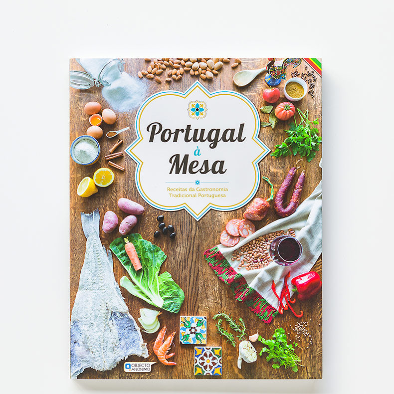 Portuguese cookbook with portuguese dishes