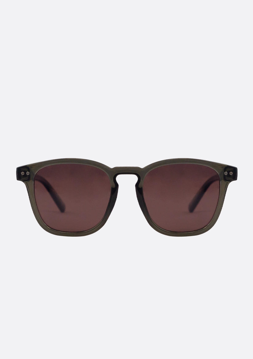 Sunglasses (Polarized) - Metis Crystal Gray Plum