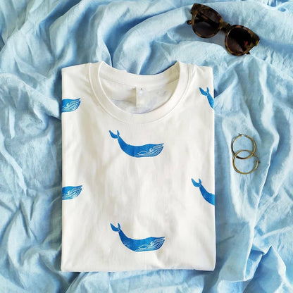 Whale T-Shirt – Sea Life Aesthetics Collection