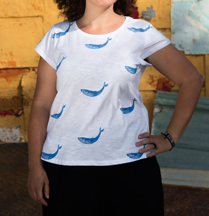 Whale T-Shirt – Sea Life Aesthetics Collection