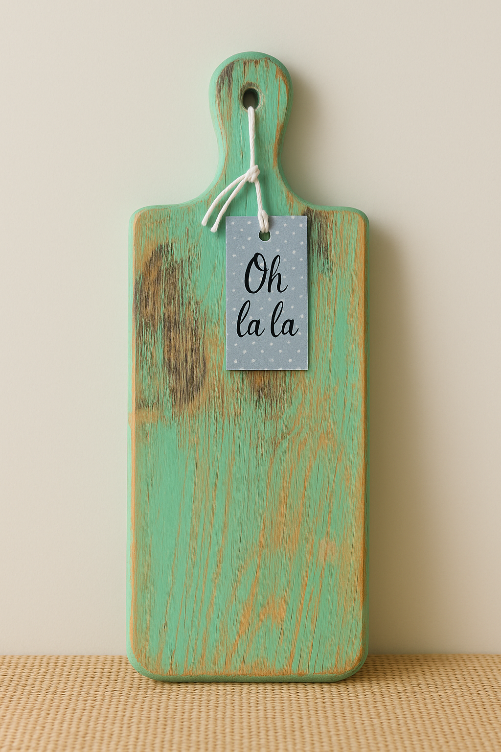 Tábua de servir retangular de madeira 45 x 14 cm