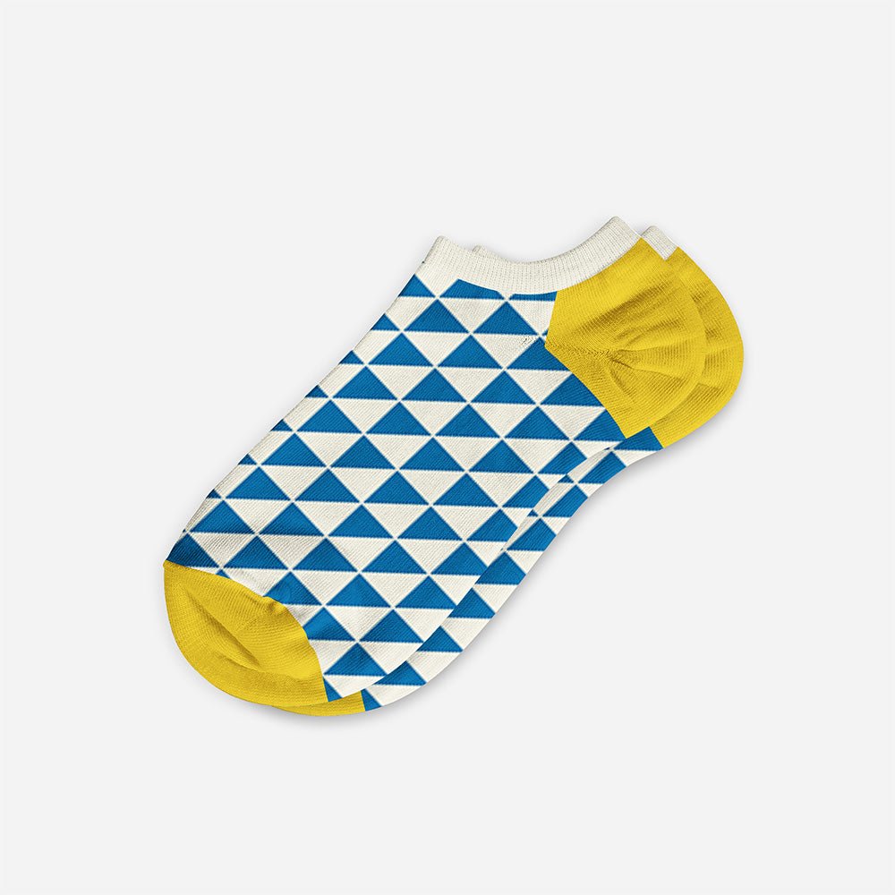 Blue Triangle ankle