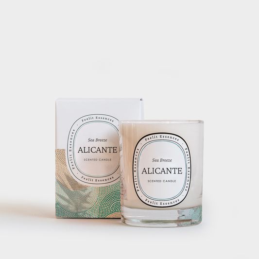 candle scented sea fresh made in Spain