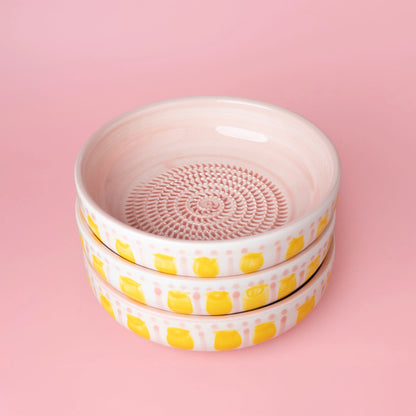Large Pottery Grater Plate – Valentina