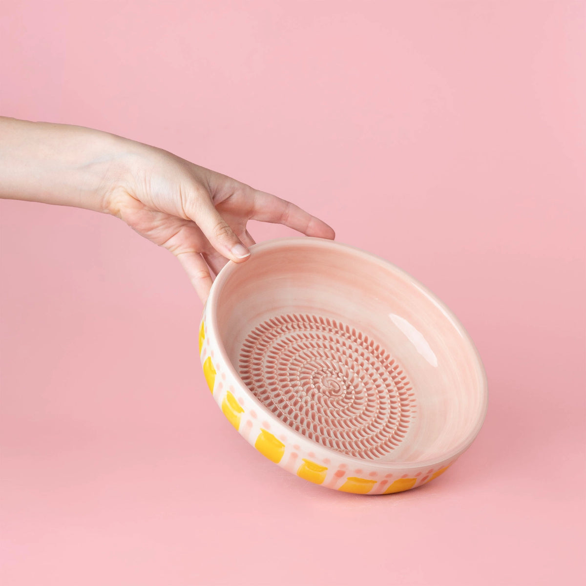 Large Pottery Grater Plate – Valentina