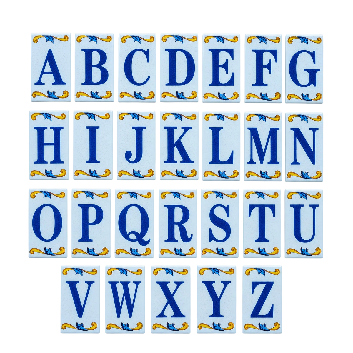 Lisa Croquets Letters – Ceramic House Letter Tiles
