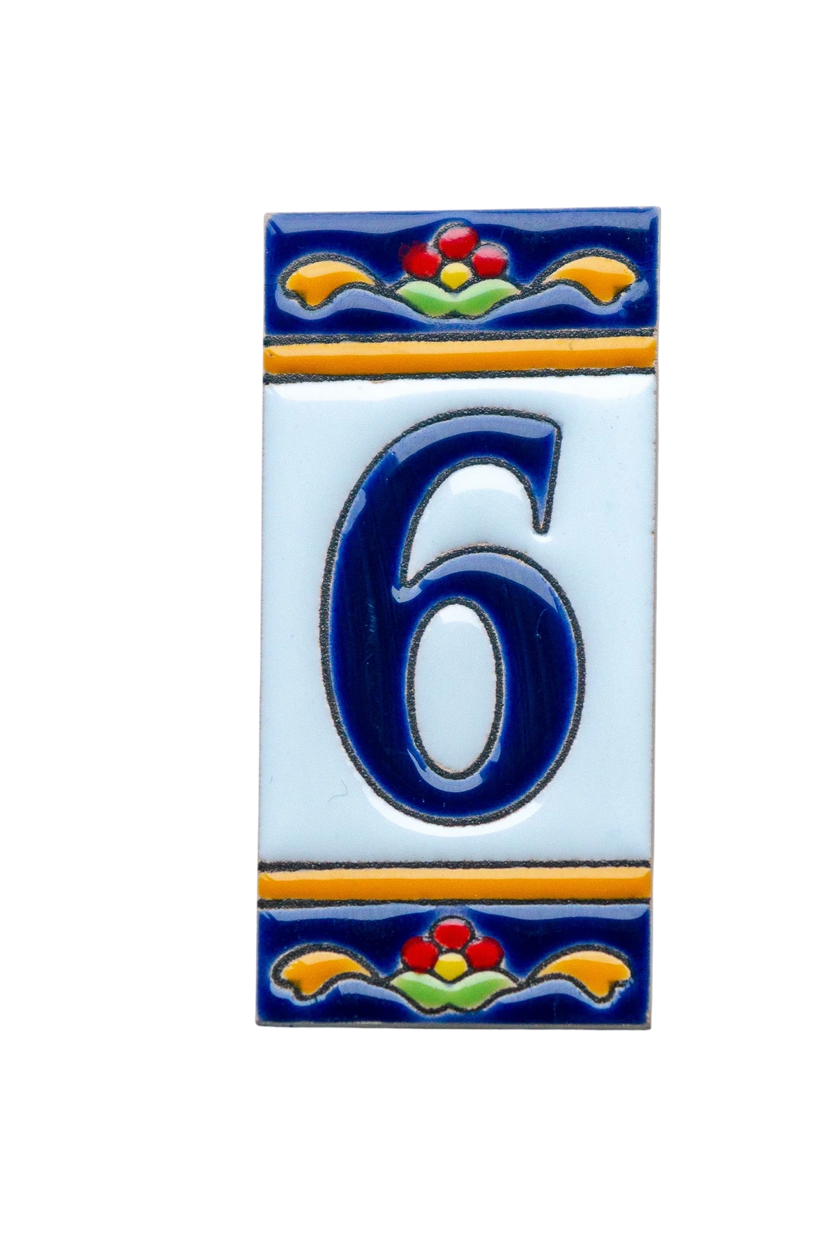 Marbella Ceramic House Number & Letter Tile