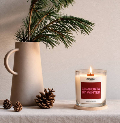 MEMORICE Comporta by Winter 350g scented candle made in Portugal