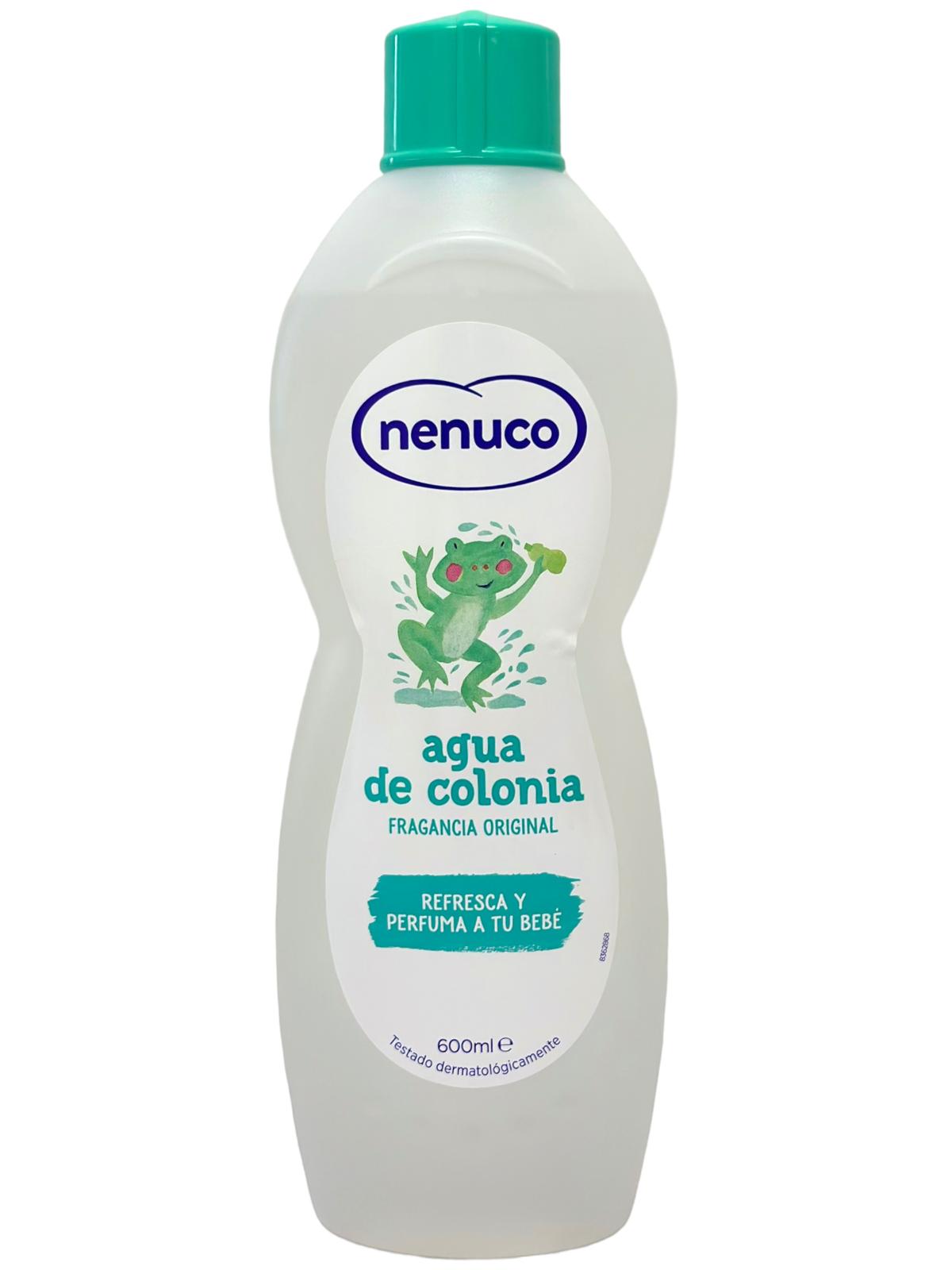 Nenuco Agua de Colonia Original 600ml Spanish cologne in iconic yellow bottle