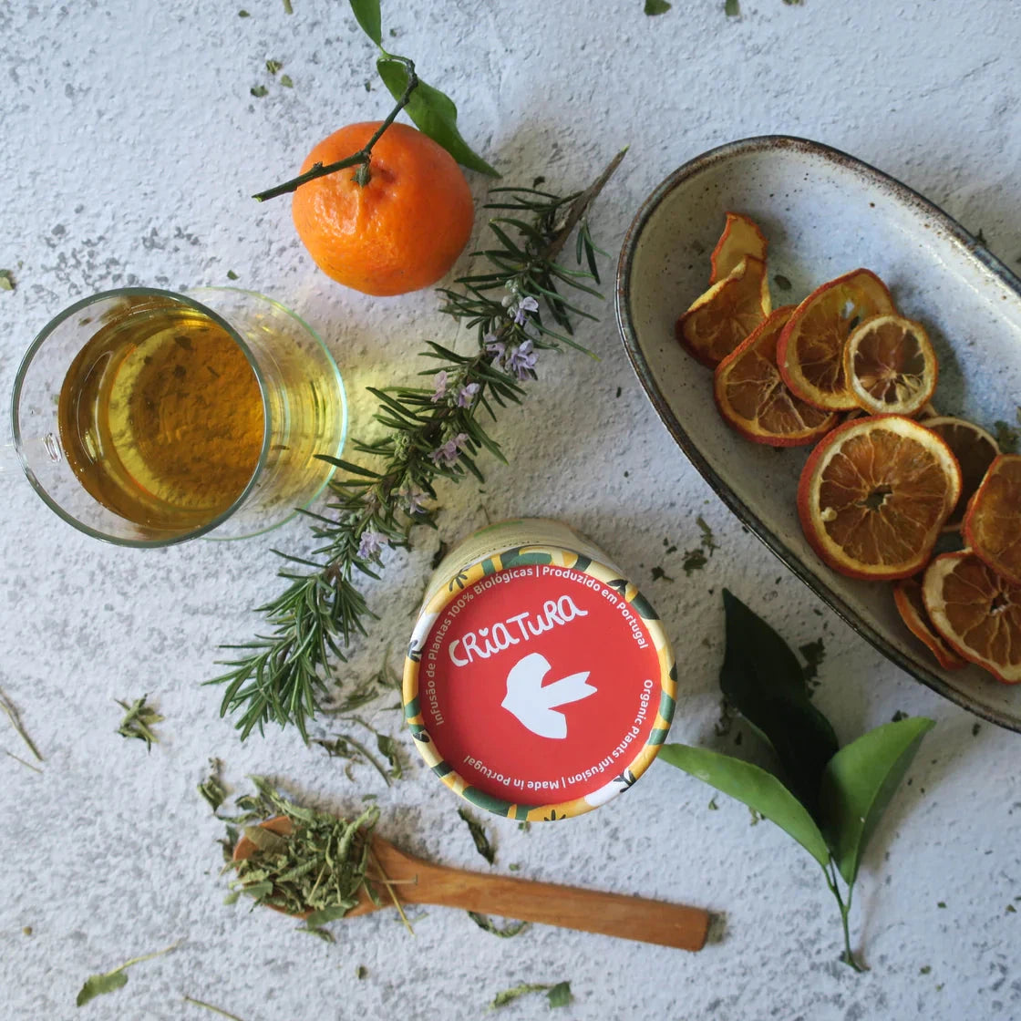 Rosemary, Lime Verbena and Tangerine tea