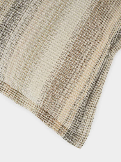 Degradé Waffle Jacquard Pillowcase | Linen | Iberica - Pretty things from Portugal