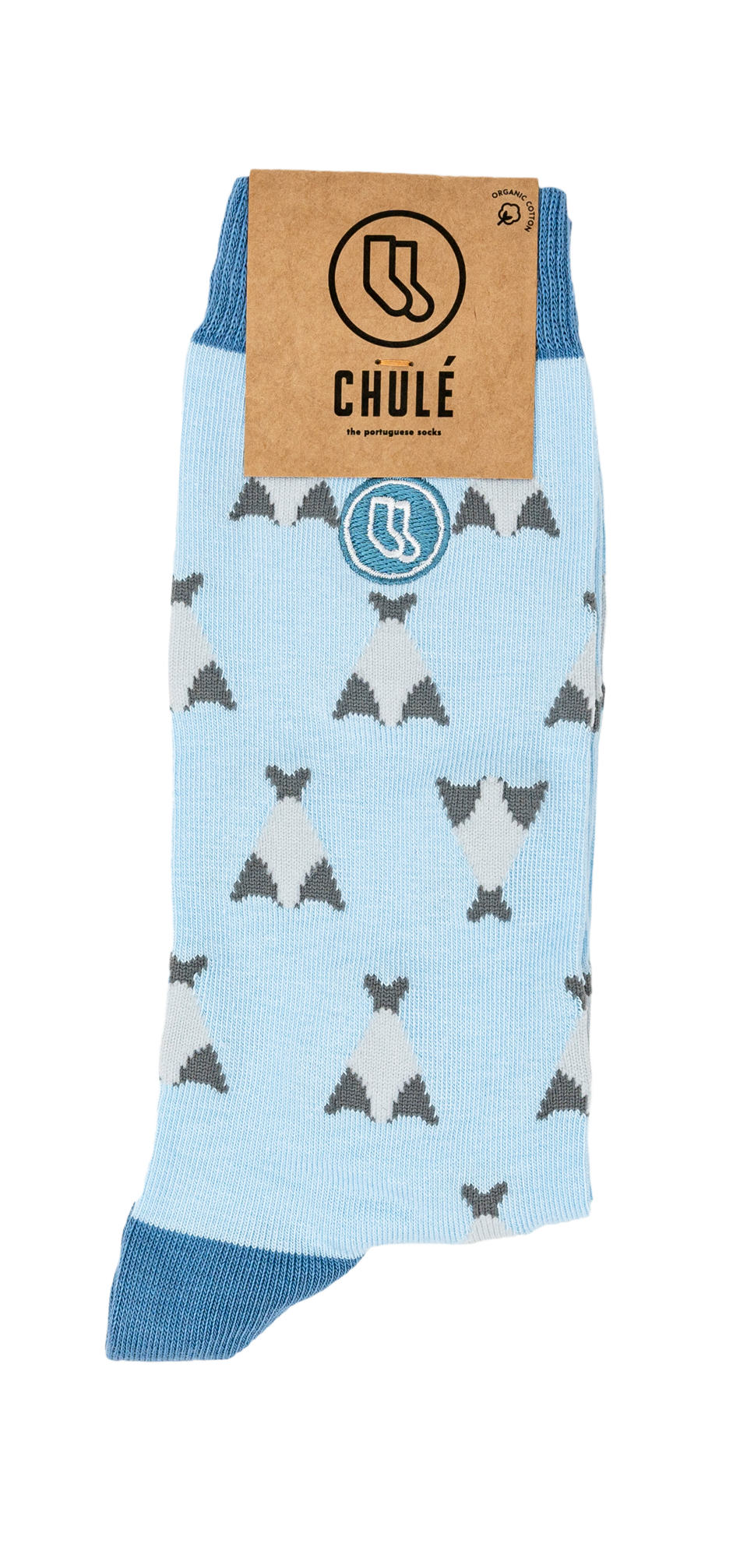 "Baby Blue Cod" Cotton Socks | "Bacalhau" | Socks | Iberica - Pretty things from Portugal