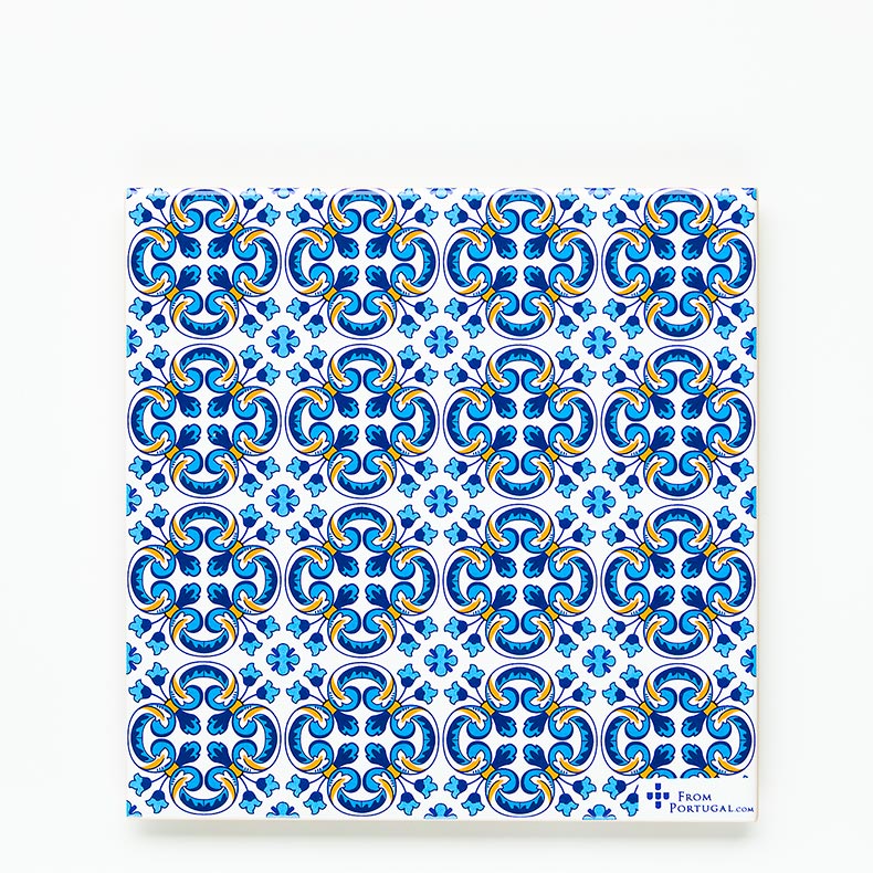 Ceramic drinks coaster 15cm - Azulejo 01 | Coasters | Iberica - Pretty things from Portugal