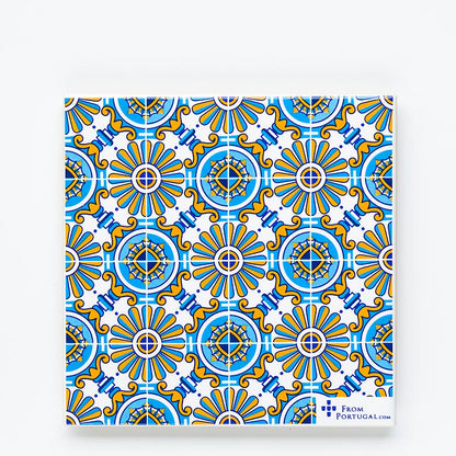 Ceramic drinks coaster 11cm - Azulejo 07 | Coasters | Iberica - Pretty things from Portugal